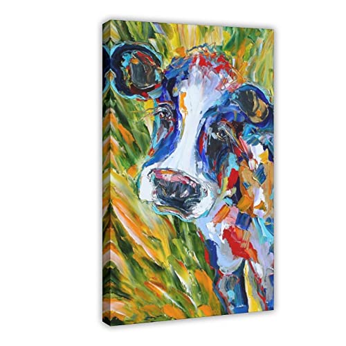 Karen Tarlton's Work abstraktes Ölgemälde Künstlerdrucke 78 Leinwandposter Wandkunst Dekor Druckbild Gemälde für Wohnzimmer Schlafzimmer Dekoration Rahmenstil 60 x 90 cm von WFKLMSL