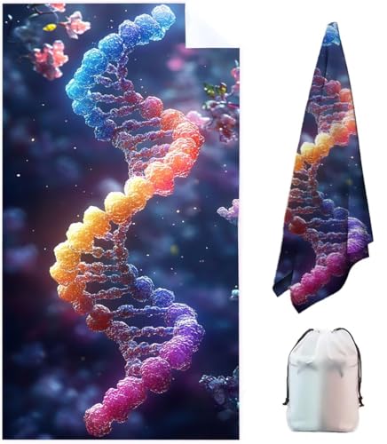 Gen Strandtuch Mikrofaser Badetuch Groß XXL 200 x 100 cm, Blau Outdoor Strandhandtuch Saunahandtuch Sandfrei Saunatuch Wasserabsorbierend Reisehandtuch Schnelltrocknend Damen Herren Duschhandtuch UG-M von WFLBDWOU