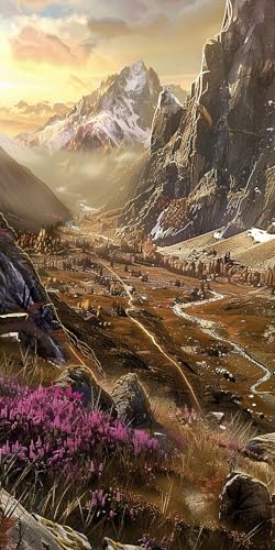 Landschaft Diamond Painting Berg Diamond Painting Erwachsene Kinder, DIY 5D Runden Diamant Kunst Basteln Bastelset Erwachsene, für Schlafzimmer Deko Wohnzimmer, Geschenke für Frauen 50x100cm Fde-2733 Landschaft Diamond Painting Berg Diamond Painting Erwachsene Kinder, DIY 5D Runden Diamant Kunst Basteln Bastelset Erwachsene, für Schlafzimmer Deko Wohnzimmer, Geschenke für Frauen 50x100cm Fde-2733 von WFLBDWOU