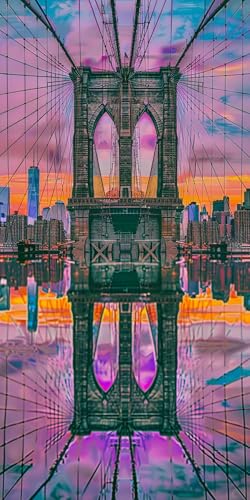 Landschaft Diamond Painting Erwachsene, Diamond Painting Architektur, DIY 5D Runden Steine Mosaikherstellung Basteln Erwachsene Anfänger Set für Deko Wohnzimmer, Geschenke für Frauen 70x140cm Fde-3207 Landschaft Diamond Painting Erwachsene, Diamond Painting Architektur, DIY 5D Runden Steine Mosaikherstellung Basteln Erwachsene Anfänger Set für Deko Wohnzimmer, Geschenke für Frauen 70x140cm Fde-3207 von WFLBDWOU