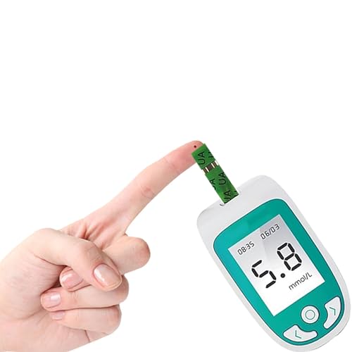 WFUAHA Glukose-Harnsäure-Gesamtcholesterin-Tester, Multifunktionstester, Glukose-Monitor-Gerät Mit Teststreifen, Heimtest-Set Mit 50 Blutzucker + 25 Harnsäure + 10 Cholesterin-Teststreifen-Analysator WFUAHA Glukose-Harnsäure-Gesamtcholesterin-Tester, Multifunktionstester, Glukose-Monitor-Gerät Mit Teststreifen, Heimtest-Set Mit 50 Blutzucker + 25 Harnsäure + 10 Cholesterin-Teststreifen-Analysator von WFUAHA