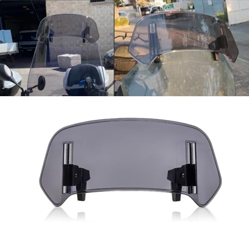 WFYBMB Windabweiser für BMW R1250R R1250RS R 1250 R RS, Erhöhte Windschutzscheibe, Spoiler Verlängerung Zubehör, Winddichtes, Kältefestes, Windabweiser Motorrad,D-280 von WFYBMB