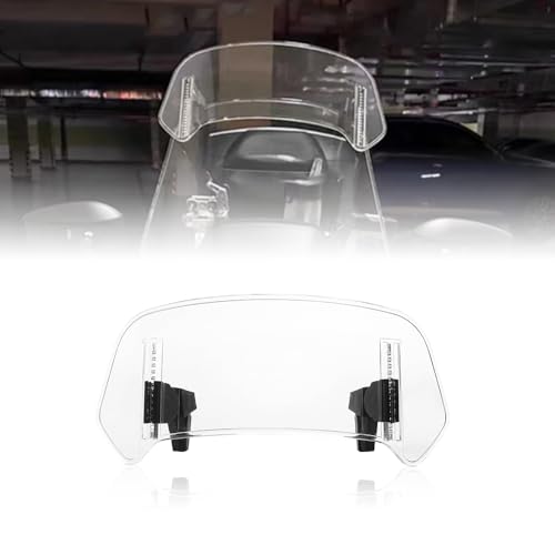 WFYBMB Windabweiser für Triumph Tiger 800 900 955 1050 1200, Erhöhte Windschutzscheibe, Spoiler Verlängerung Zubehör, Winddichtes, Kältefestes, Windabweiser Motorrad,C-280 von WFYBMB