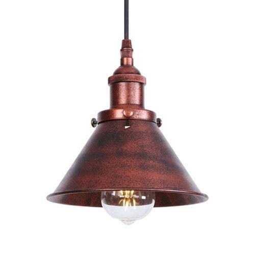 Farbe lackiertes Eisen Persönlichkeit Single Head Small Art Galvanik Bronze Schwarzweiß Single Head Small Pendelleuchte Schlafzimmer Gästezimmer Arbeitszimmer Dekoration Deckenleuchten Weiße LED-Energ von WFZRXFC