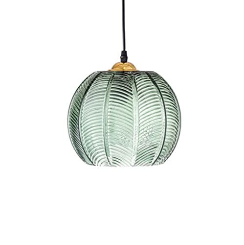 Green Leaf Muster Glas Restaurant Hotel Dekoration Pendelleuchte Buntglas Grünglas Lampenkörper Sphärische Hängelampe Leuchte Verstellbares Kabel E27 Umgebungslicht Deckenleuchte Bar Kronleuchter Green Leaf Muster Glas Restaurant Hotel Dekoration Pendelleuchte Buntglas Grünglas Lampenkörper Sphärische Hängelampe Leuchte Verstellbares Kabel E27 Umgebungslicht Deckenleuchte Bar Kronleuchter von WFZRXFC