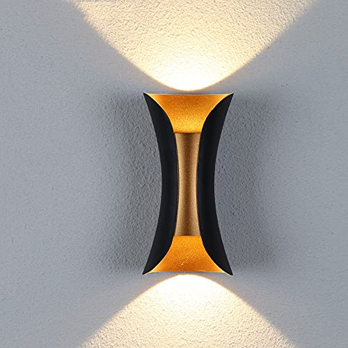 WFZRXFC LED Outdoor Einfachheit Wandleuchte IP65 wasserdichtes Terrassenlicht Doppelkopf-Leuchtdesign nach Oben und unten Lampenkörper aus mattiertem Aluminium Wandleuchte WFZRXFC LED Outdoor Einfachheit Wandleuchte IP65 wasserdichtes Terrassenlicht Doppelkopf-Leuchtdesign nach Oben und unten Lampenkörper aus mattiertem Aluminium Wandleuchte von WFZRXFC