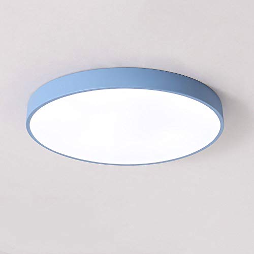 WFZRXFC LED Unterputz Modern Minimalist Classic Round Home Deckenleuchte Einstellbare dreifarbige Deckenleuchte Einfache Installation und energiesparende Leuchte Geeignet für Wohnzimmer Schlafzimmer von WFZRXFC