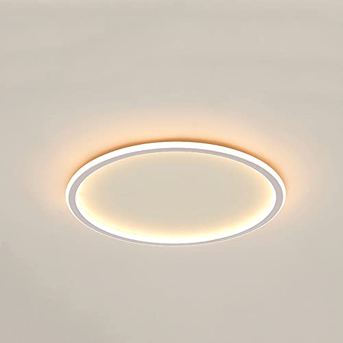 WFZRXFC Moderne minimalistische LED runde Deckeneinbauleuchte 11,8 Zoll im Durchmesser, ultradünne 1,7 Zoll Deckenlampe 38W Frame 360° Light Deckenleuchten für Arbeitszimmer, Schlafzimmer, Büro WFZRXFC Moderne minimalistische LED runde Deckeneinbauleuchte 11,8 Zoll im Durchmesser, ultradünne 1,7 Zoll Deckenlampe 38W Frame 360° Light Deckenleuchten für Arbeitszimmer, Schlafzimmer, Büro von WFZRXFC