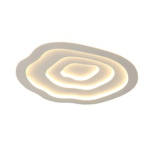 WFZRXFC Unterputz-Deckenleuchte Nordische Schlafzimmerleuchten Einfache Moderne kreative personalisierte warme Lampen Speziell geformte Hauptschlafzimmer-Hochzeitszimmer-LED-Deckenbeleuchtung von WFZRXFC