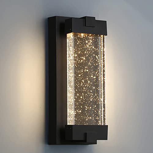 WFZRXFC Warmes Licht 3000K 10W LED-Wandleuchten Moderne minimalistische quadratische Außenwandleuchte wasserdichte Bubble Crystal Lampshade Wandleuchte für Terrassenbeleuchtung WFZRXFC Warmes Licht 3000K 10W LED-Wandleuchten Moderne minimalistische quadratische Außenwandleuchte wasserdichte Bubble Crystal Lampshade Wandleuchte für Terrassenbeleuchtung von WFZRXFC