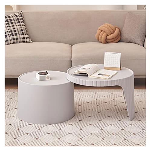 Couchtisch, Moderner faltbarer Nesting-Couchtisch, runde, skalierbare Couchtische for Wohnzimmer, Café, eleganter Mitteltisch, stapelbare Akzenttische, erweiterbar auf bis zu 41,3 Zoll Sofatisch(Grigi Couchtisch, Moderner faltbarer Nesting-Couchtisch, runde, skalierbare Couchtische for Wohnzimmer, Café, eleganter Mitteltisch, stapelbare Akzenttische, erweiterbar auf bis zu 41,3 Zoll Sofatisch(Grigi von WFchenj222-6