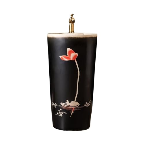 Freistehendes Waschbecken Outdoor Keramik Standwaschbecken Kombination mit Wasserhahn und Ablaufgarnitur Home Badezimmer Waschbecken von WFchenj222-6