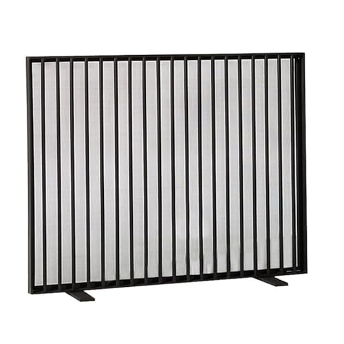 Minimalistische Kaminschutztrennwand aus Metall for den Haushalt mit feuerfester Leitplanke und Netz Feuerfunkenschutz Minimalistische Kaminschutztrennwand aus Metall for den Haushalt mit feuerfester Leitplanke und Netz Feuerfunkenschutz von WFchenj222-6