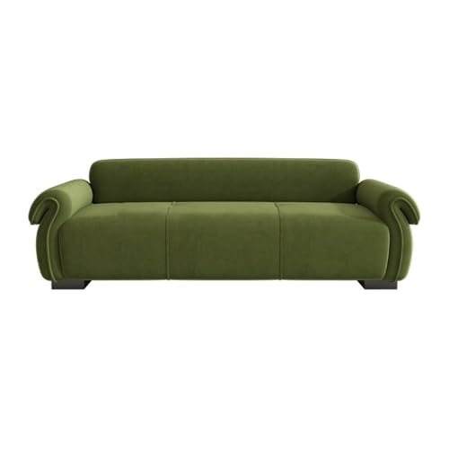 Ottomane fürs Schlafzimmer Cremefarbener Hocker for Schlafzimmer und Bett, Garderobe, Wickelhocker, Wohnzimmer, Sofa, Homestay-Bank(Green,Mittel) von WFchenj222-6