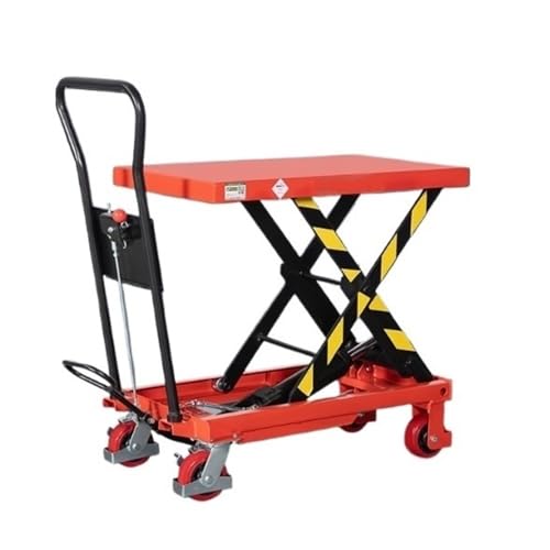 Schwerlast-Hubwagen Plattformwagen Mobiler Kleinlift Scheren-Pritschenwagen Manuelles hydraulisches Heben(Klein) von WFchenj222-6