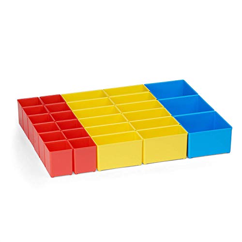 Bosch Sortimo Insetboxen-Set | Insetboxenset T1 Für die T-BOXX | Ideale Werkzeugkoffer Einlagen leer | Ordnungssystem Werkstatt Werkzeug von WFix