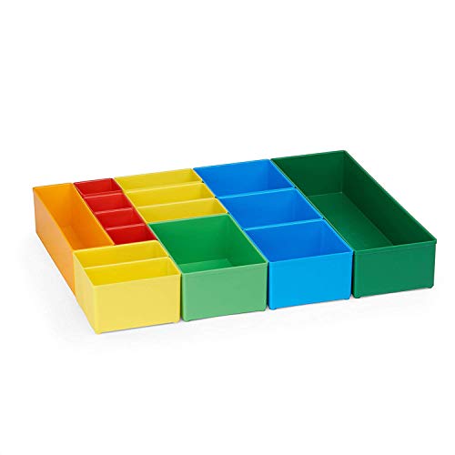 Bosch Sortimo Insetboxen-Set | Insetboxenset T3 Für die T-BOXX | Ideale Werkzeugkoffer Einlagen leer | Ordnungssystem Werkstatt Werkzeug von WFix