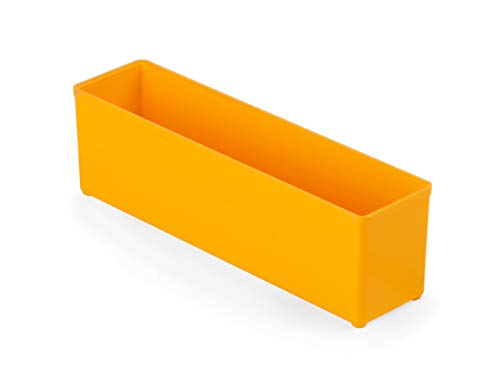 Insetbox Einsatzbox F3 orange für Bosch Sortimo L-BOXX 102 | im 4 Stück im Set | auch für neue L Boxx G4 von WFix