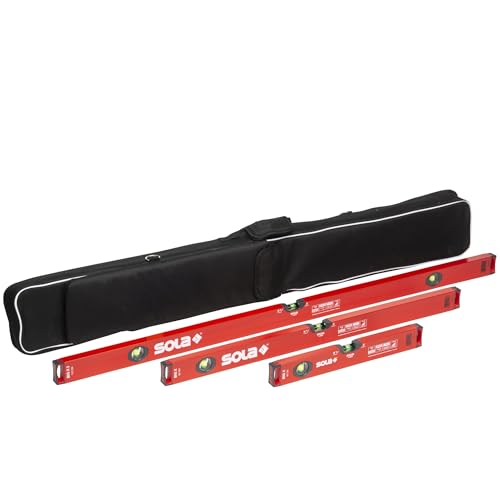 Sola Wasserwaage BigX 30/60 / 100 cm – Aluminium-Rohrprofil 52×25 mm, FOCUS-Libelle mit +60% Vergrößerung, 30 J. Dichtheitsgarantie, 2-K Endkappen, inkl. Tasche Sola Wasserwaage BigX 30/60 / 100 cm – Aluminium-Rohrprofil 52×25 mm, FOCUS-Libelle mit +60% Vergrößerung, 30 J. Dichtheitsgarantie, 2-K Endkappen, inkl. Tasche von WFix
