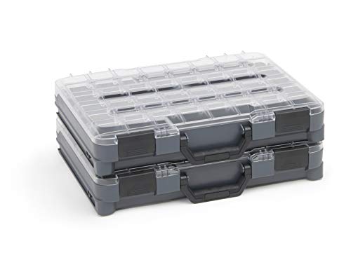 Sortierbox Schrauben klein | 2x Bosch Sortimo T-BOXX | Ideales Schrauben Lagersystem | Alternative zum Kleinteilemagazin von WFix