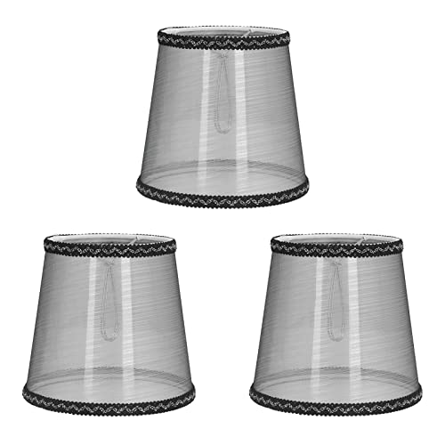 WGFOIP 3pcs E14 Stofflampenschirm Lampenabdeckung Leinenschatten Handgefertigt mit Metall -Eisenrahmen für Kronleuchtertischlampe Wandleuchte WGFOIP 3pcs E14 Stofflampenschirm Lampenabdeckung Leinenschatten Handgefertigt mit Metall -Eisenrahmen für Kronleuchtertischlampe Wandleuchte von WGFOIP