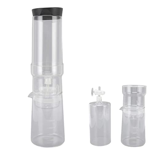 WGFOIP 400 Ml Ice Coffee Tropf Pot Cold Brew Coffee Maker, Einstellbares Tropftransparent -Design mit Feinem Mesh -Filter für Hausbrauen Iced Tea Limonade WGFOIP 400 Ml Ice Coffee Tropf Pot Cold Brew Coffee Maker, Einstellbares Tropftransparent -Design mit Feinem Mesh -Filter für Hausbrauen Iced Tea Limonade von WGFOIP
