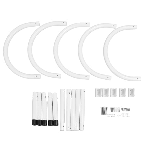 WGFOIP 5 PCs Solarpool -Abdeckhalter U -Form U -Form -Rohrpool -Decke Speicherhaken mit Robuster Aluminium Edelstahlkonstruktion WGFOIP 5 PCs Solarpool -Abdeckhalter U -Form U -Form -Rohrpool -Decke Speicherhaken mit Robuster Aluminium Edelstahlkonstruktion von WGFOIP
