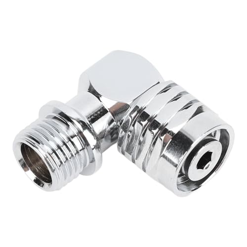 WGFOIP 90 -Grad -Schwenkschlauchadapter 90 Grad Drehadapter für den Regler der 2. Stufe Edelstahl Rostig Resistent mit Sicherem Fit Compact Design WGFOIP 90 -Grad -Schwenkschlauchadapter 90 Grad Drehadapter für den Regler der 2. Stufe Edelstahl Rostig Resistent mit Sicherem Fit Compact Design von WGFOIP