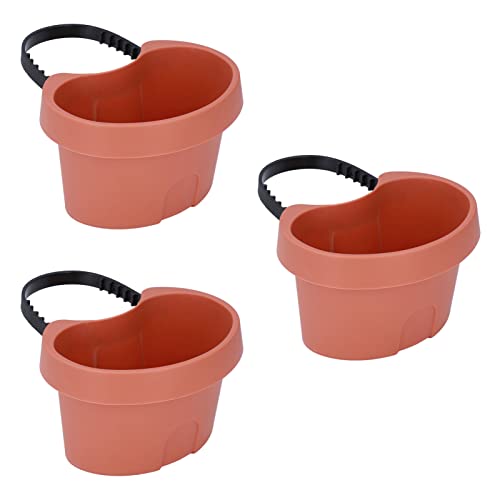 WGFOIP Blumentopf mit Verstellbarem Riemen, Blumensämlingstöpfe, Gartenblumenbehälter für Abflussrohre Im Balkon Im Freien von WGFOIP