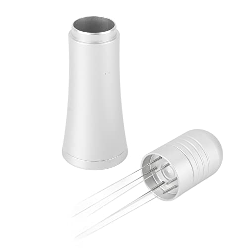 WGFOIP -Kaffee -Rührer, Nadel Kaffeepulververteiler Nadel -Manipulationswerkzeug mit Gewichteter Basis in Tablett für Home Cafe Office (Silber) von WGFOIP