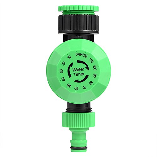 WGFOIP Mechanischer Bewässerungsschlauch-Timer, 2–120 Minuten Gartenschlauch-Wasser-Timer für den Außenbereich, Bewässerungssteuerung, Automatische Abschaltung von WGFOIP