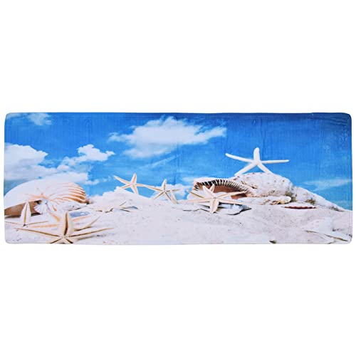 WGFOIP Weiche Flanell ohne Rutschbodenmatte für Schlafzimmer Wohnzimmer Küche Badezimmer Eingang für Wohnkultur Staubentfernung Wasserabsorption (50 * 80 cm) von WGFOIP