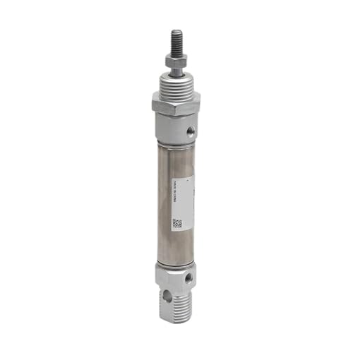 MI25 kleiner pneumatischer Mini-Zylinderhub, Edelstahl, 25–200 mm (50 mm Hub) von WGJJPQYK