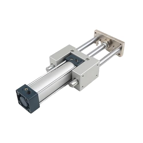 SC Standard-Zylinder, dreiachsig, dreireihig, Zylinderführungshalter, pneumatische Führungssäule SC40 (125 mm Hub) von WGJJPQYK