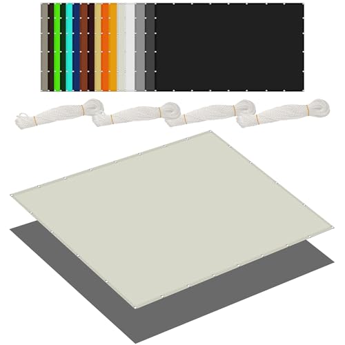 Sonnensegel Rechteckig 2.8 x 3.5 m Rechteckig Wasserdicht 98% UV Schutz Balkon Regenschutz Vielen Größen mit Spannseilen für Balkon Terrasse Garten Outdoor, Beige Sonnensegel Rechteckig 2.8 x 3.5 m Rechteckig Wasserdicht 98% UV Schutz Balkon Regenschutz Vielen Größen mit Spannseilen für Balkon Terrasse Garten Outdoor, Beige von WGLF SUN