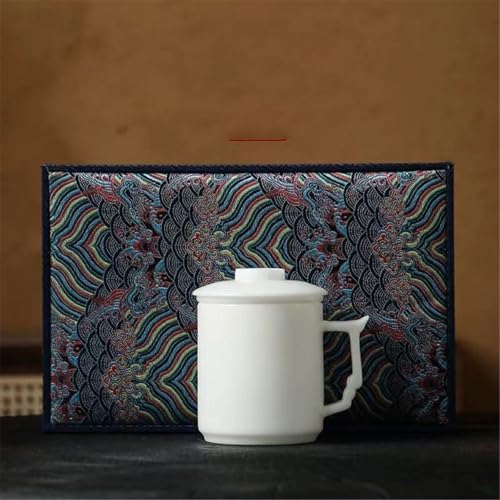 WGQDQDBY Büro-Keramikbecher mit Deckel Tee-Ei-Tasse Geschenk-Color2-420ml WGQDQDBY Büro-Keramikbecher mit Deckel Tee-Ei-Tasse Geschenk-Color2-420ml von WGQDQDBY