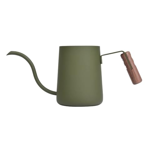 WGQDQDBY Edelstahl Pour-Over Kaffeebrüher, Langlebige Haushaltskanne-Green1 von WGQDQDBY
