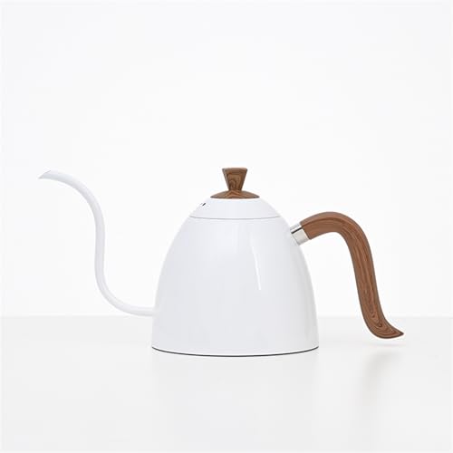 WGQDQDBY Edelstahl Pour-Over Kaffeebrüher, Vielseitige Tee- und Kaffeekanne-White von WGQDQDBY