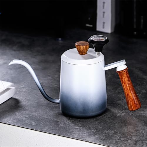 WGQDQDBY Hals-Pour-Over Kaffeekanne, Haushalts-Wasserkocher für Kaffee & Tee-Black4 von WGQDQDBY