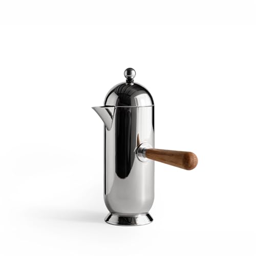 WGQDQDBY Haushalts-Edelstahl Pour-Over Kaffeebrüher, Einfach zu Bedienen-Silver4 von WGQDQDBY