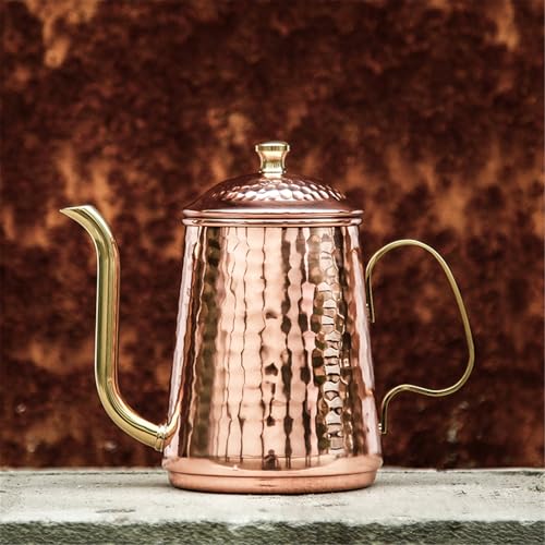 WGQDQDBY Kupfer Pour-Over Kaffeekanne, Klassische Herdtopf-Braukanne-Color1 WGQDQDBY Kupfer Pour-Over Kaffeekanne, Klassische Herdtopf-Braukanne-Color1 von WGQDQDBY