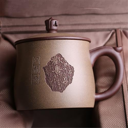 WGQDQDBY Purpurtontasse Deckel Meisterbecher Büro Teebrühen Handgefertigtes Teeset Zubehör-Color-Shape WGQDQDBY Purpurtontasse Deckel Meisterbecher Büro Teebrühen Handgefertigtes Teeset Zubehör-Color-Shape von WGQDQDBY