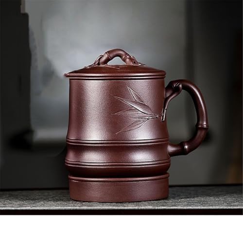 WGQDQDBY Purpurtontasse Handgefertigt mit Innensieb Großvolumige Teebrühtasse-Brown-Shape WGQDQDBY Purpurtontasse Handgefertigt mit Innensieb Großvolumige Teebrühtasse-Brown-Shape von WGQDQDBY