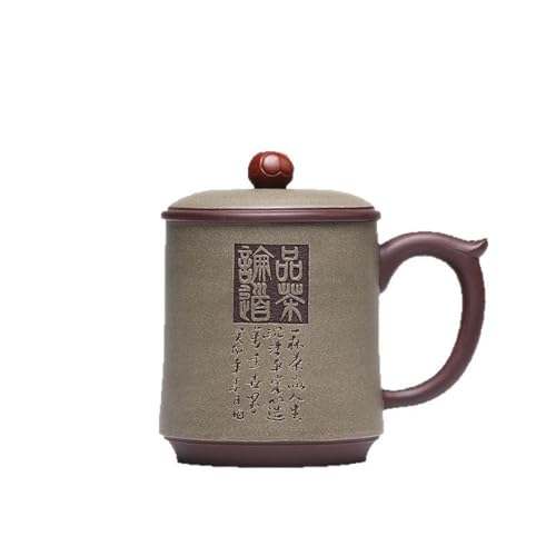 WGQDQDBY Purpurtontasse Teebrühibecher mit Deckel Großvolumige Bürotasse Teeset-Color-Shape WGQDQDBY Purpurtontasse Teebrühibecher mit Deckel Großvolumige Bürotasse Teeset-Color-Shape von WGQDQDBY