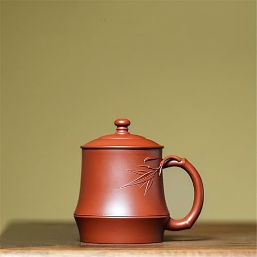 WGQDQDBY Sammlerstufe Purpurtontasse Meisterwerk mit Deckel Teebrühtasse 350ml-Brown-350ml WGQDQDBY Sammlerstufe Purpurtontasse Meisterwerk mit Deckel Teebrühtasse 350ml-Brown-350ml von WGQDQDBY