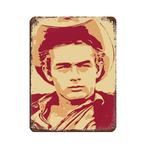 WGRWA James Dean Retro-Kunstposter, Retro-Poster, Metall-Blechschild, schicke Kunst, Retro, Eisenmalerei, Bar, Leute, Höhle, Café, Familie, Garage, Poster, Wanddekoration, 30 x 40 cm WGRWA James Dean Retro-Kunstposter, Retro-Poster, Metall-Blechschild, schicke Kunst, Retro, Eisenmalerei, Bar, Leute, Höhle, Café, Familie, Garage, Poster, Wanddekoration, 30 x 40 cm von WGRWA