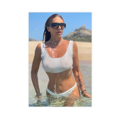 WGRWA Sabrina Salerno 80er-Jahreposter auf Leinwand, Poster, Schlafzimmer-Dekor, Sportlandschaft, Büro, Raumdekoration, Geschenk, ungerahmt, 50 x 75 cm WGRWA Sabrina Salerno 80er-Jahreposter auf Leinwand, Poster, Schlafzimmer-Dekor, Sportlandschaft, Büro, Raumdekoration, Geschenk, ungerahmt, 50 x 75 cm von WGRWA