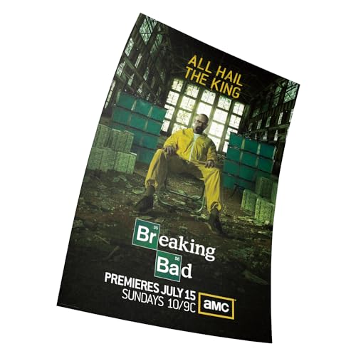 Breaking Bad Season 5 All Hail The King Poster Größe 15" x 23"(38 x 58 cm) Dekorative Rahmenloses Kunst Geschenk von Breaking Bad