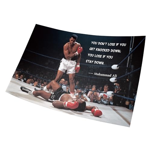 Muhammad Ali Boxing Sonny Liston Poster Größe 15" x 23"(38 x 58 cm) Dekorative Rahmenloses Kunst Geschenk von Muhammad Ali