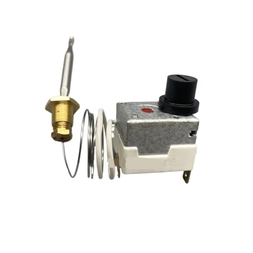 Werkzeuge kompatibel mit Universal Dampf Schränke Ersatzteile Temperatur Control 250V 16A 135 Grad Thermostat Mit Messing Metall Mutter von WHALCREK